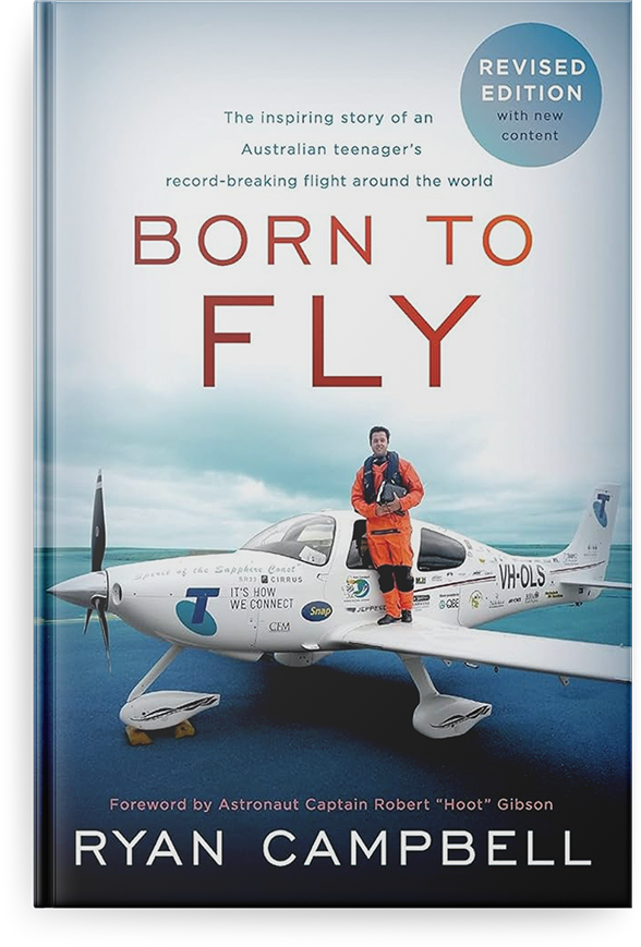 Cover of Born to Fly by Ryan Campbell